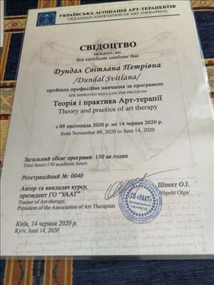 Сертифікат 4 Світлана Ду...