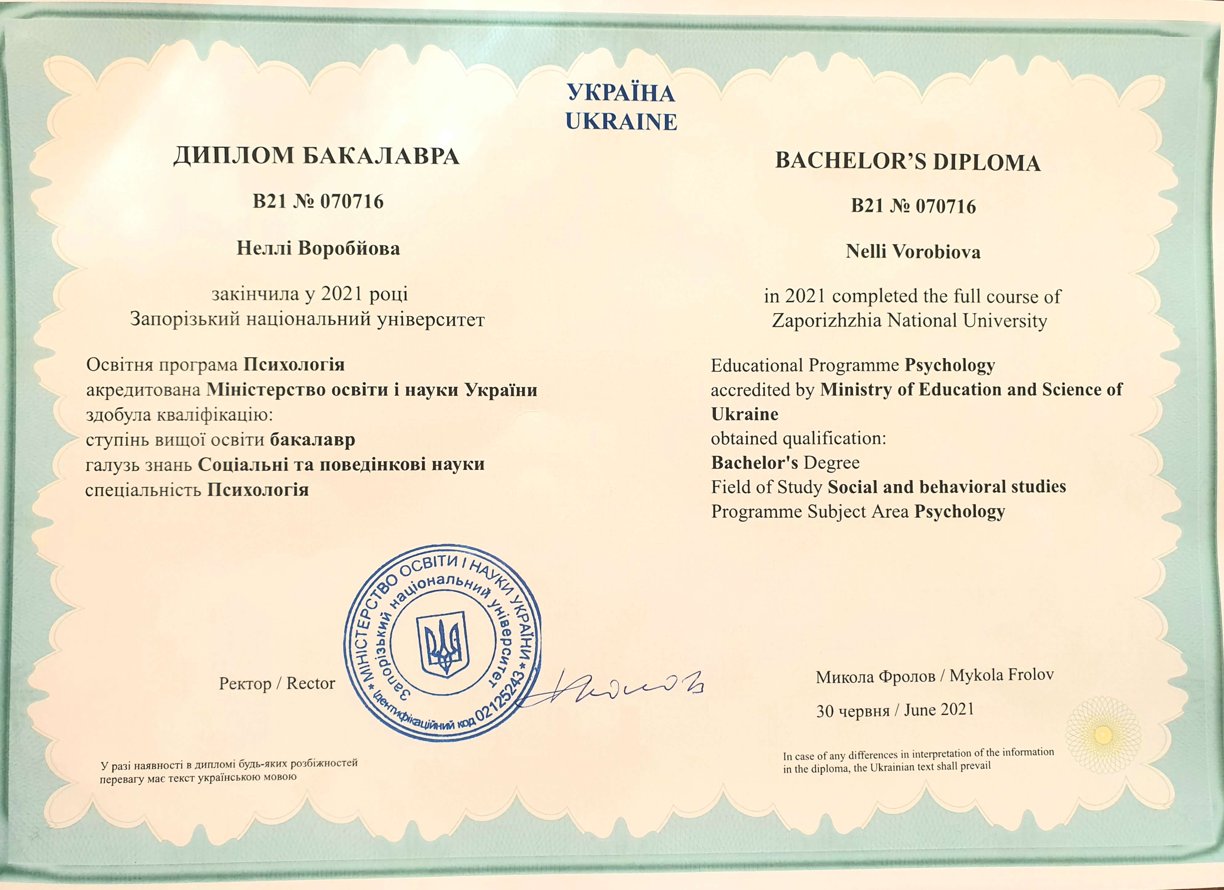 Сертификат 1 Нелли Во...