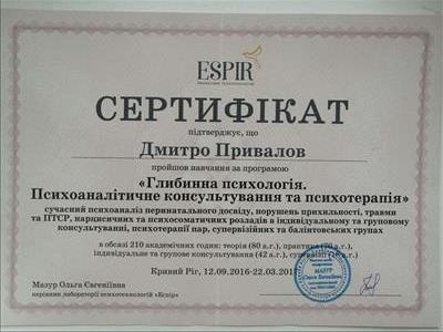 Сертификат 3 Дмитрий  Пр...