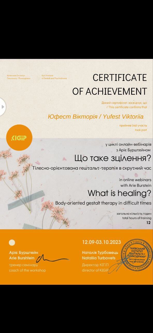 Сертификат 3 Виктория Юф...