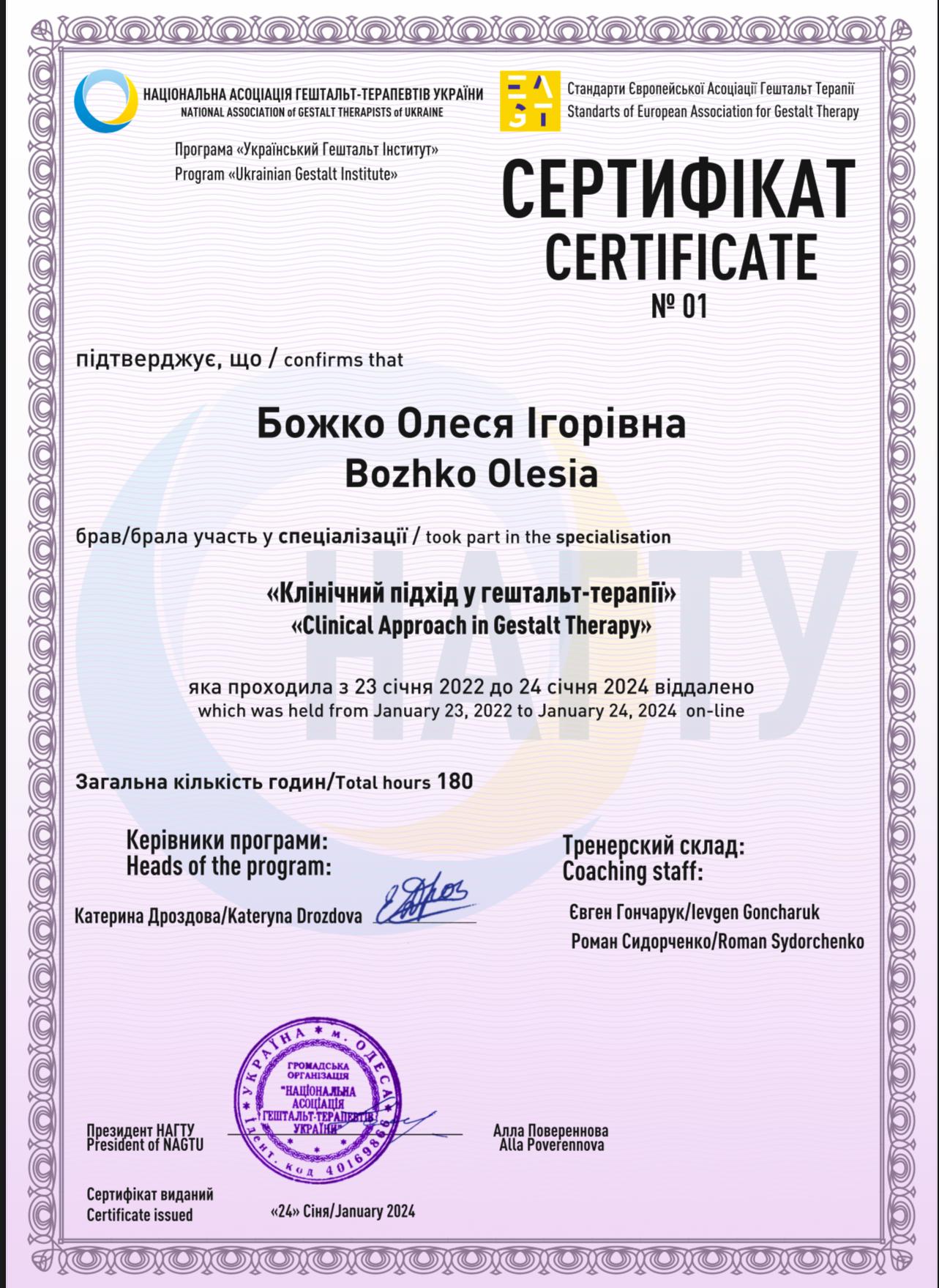 Сертификат 5 Олеся Бо...