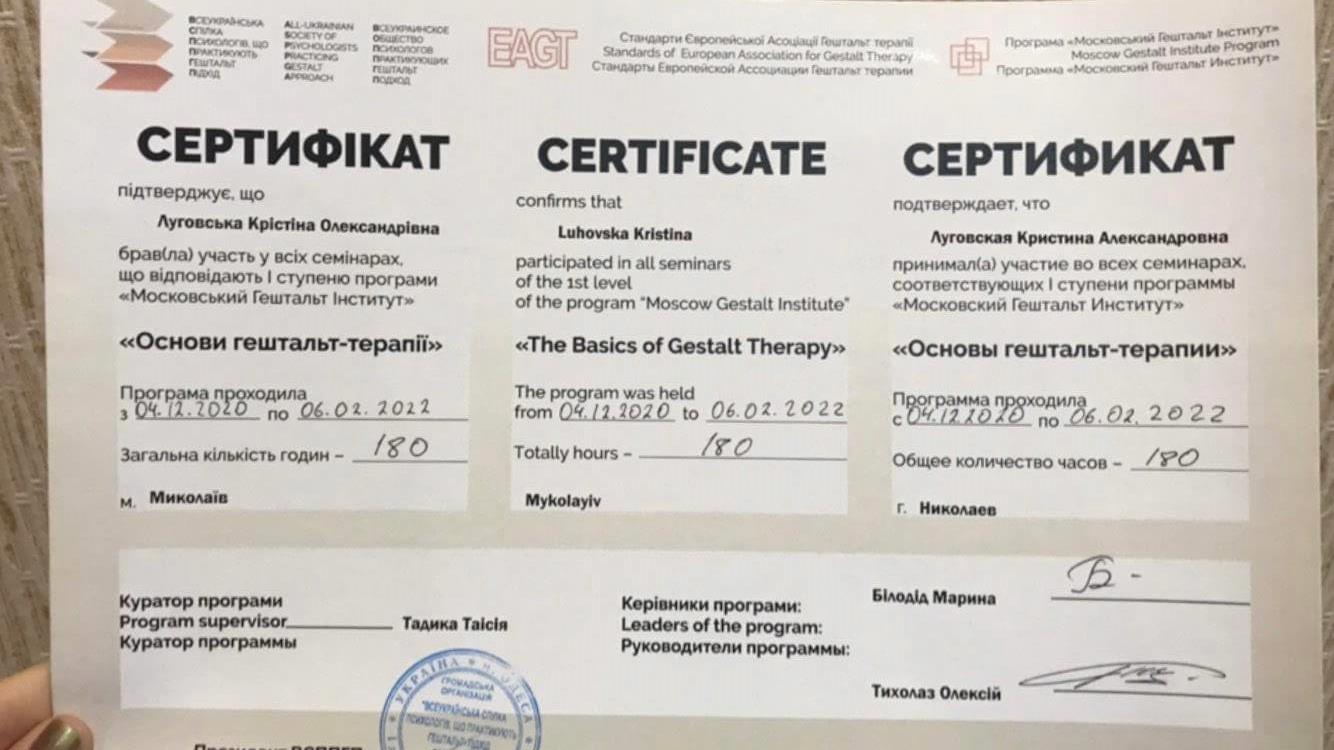 Сертифікат 2 Христина Лу...