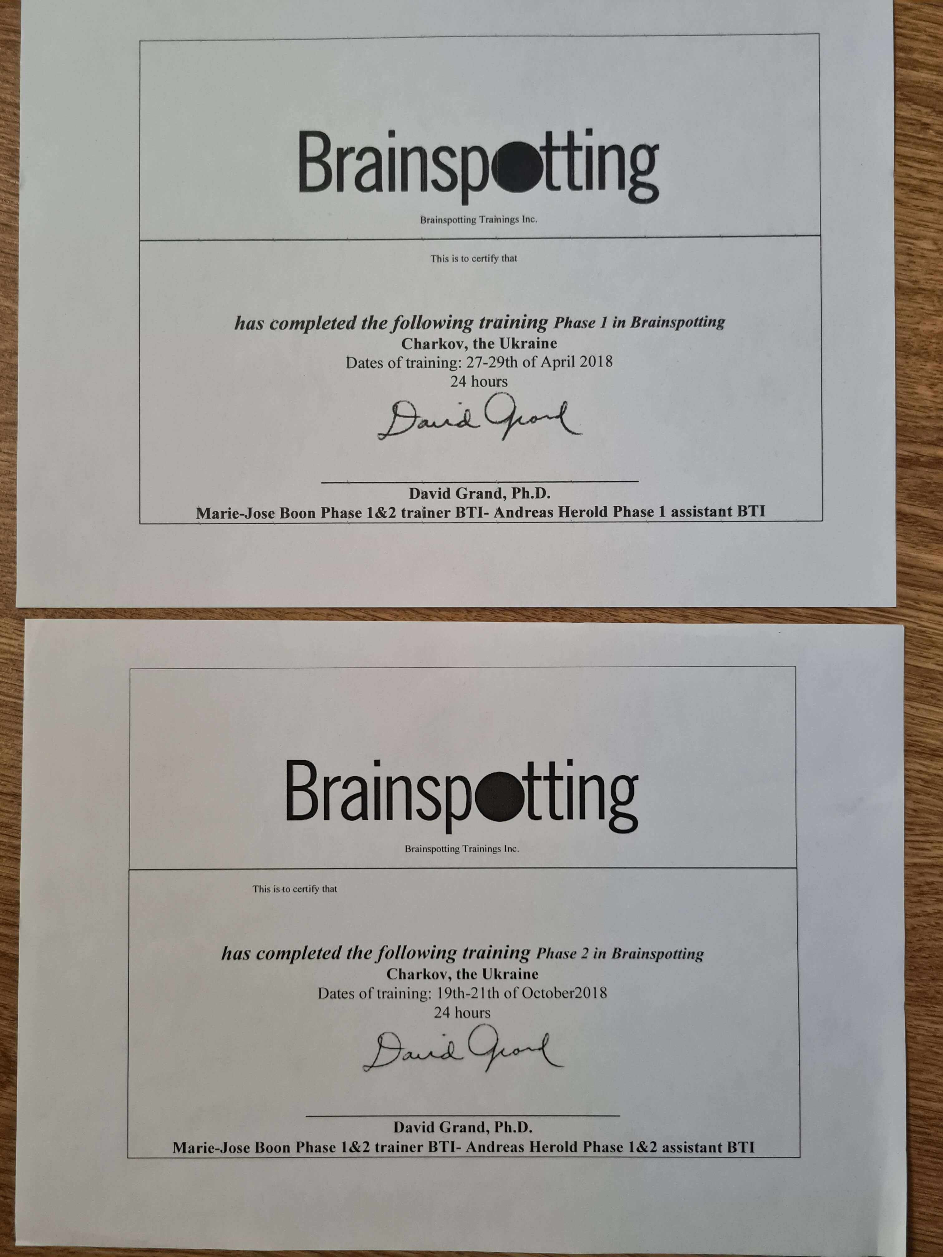 Сертификат 4 Виктория Зе...