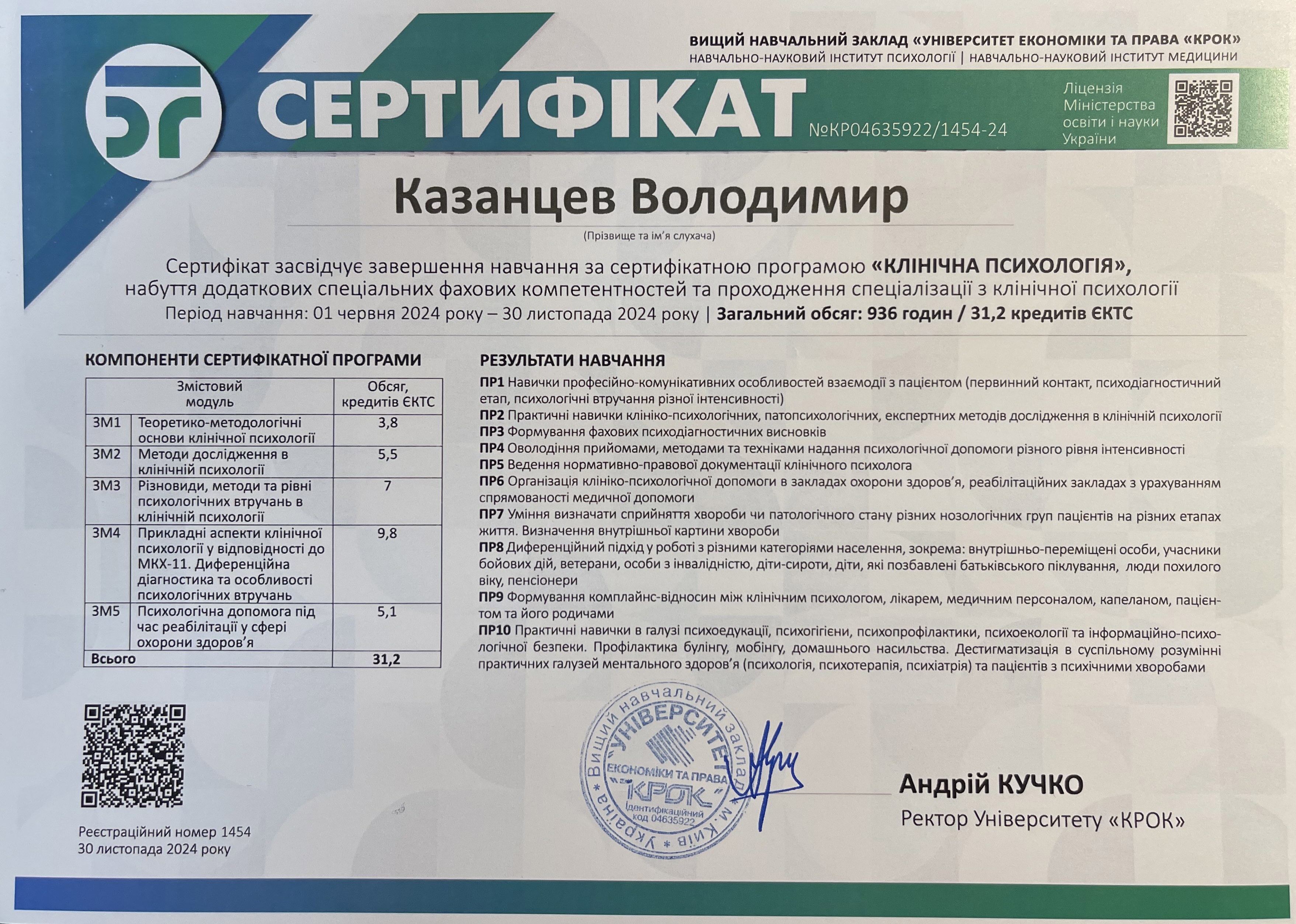 Сертифікат 2 Володимир Ка...