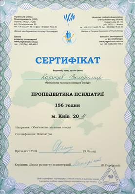 Сертифікат 4 Володимир Ка...