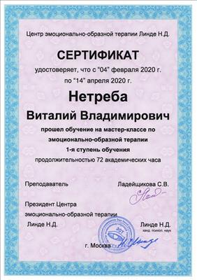 Сертифікат 5 Віталій Не...