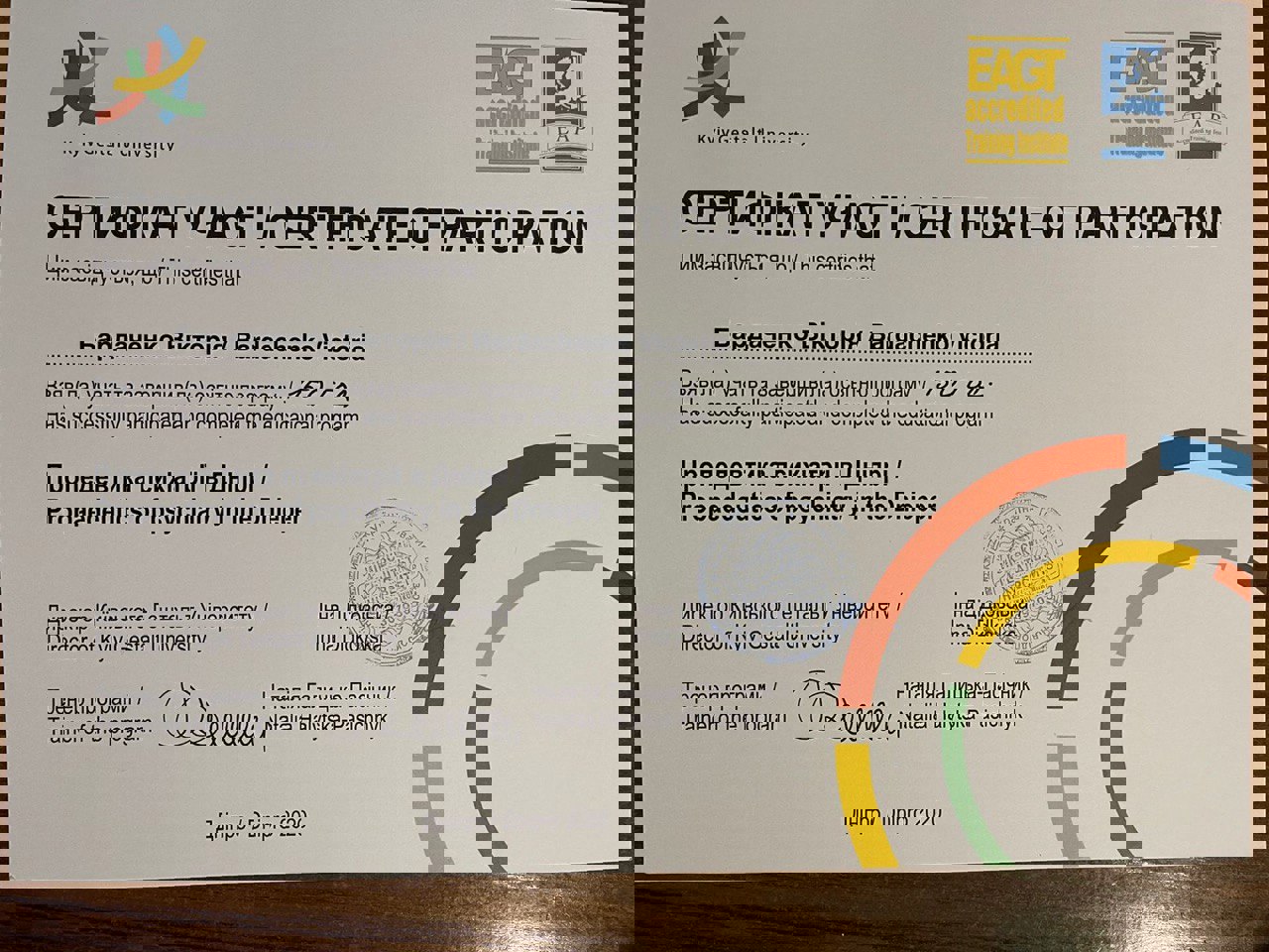 Сертификат 4 Виктория Ба...