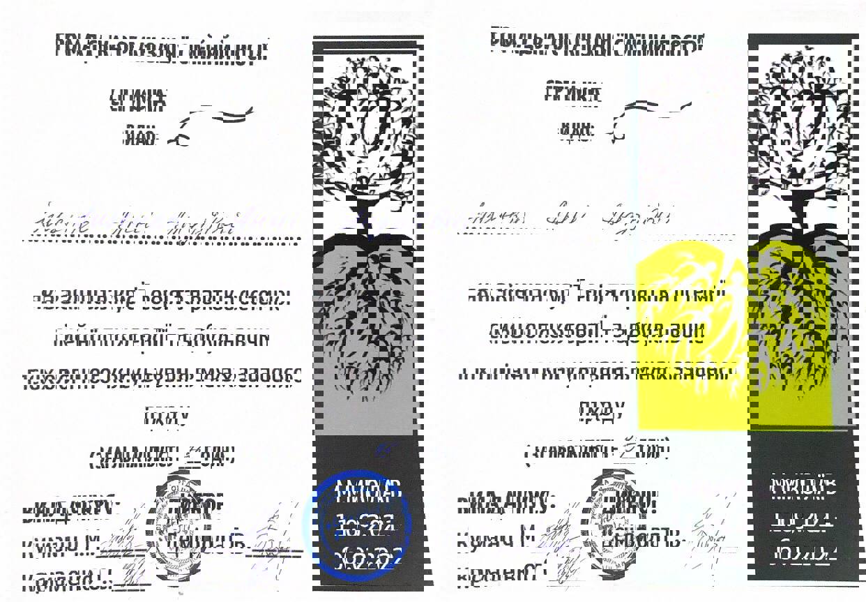 Сертифікат 3 Анна  Іщ...