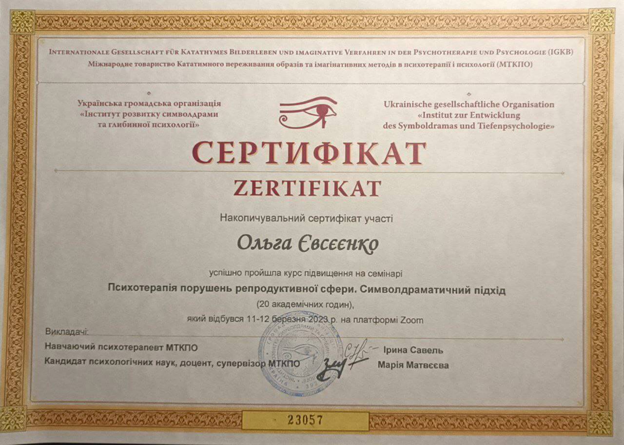 Сертификат 5 Ольга Ев...