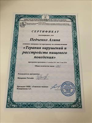 Сертификат 3 Алина Пе...