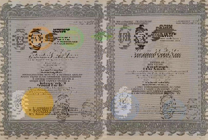 Сертификат 2 Оксана  Ма...