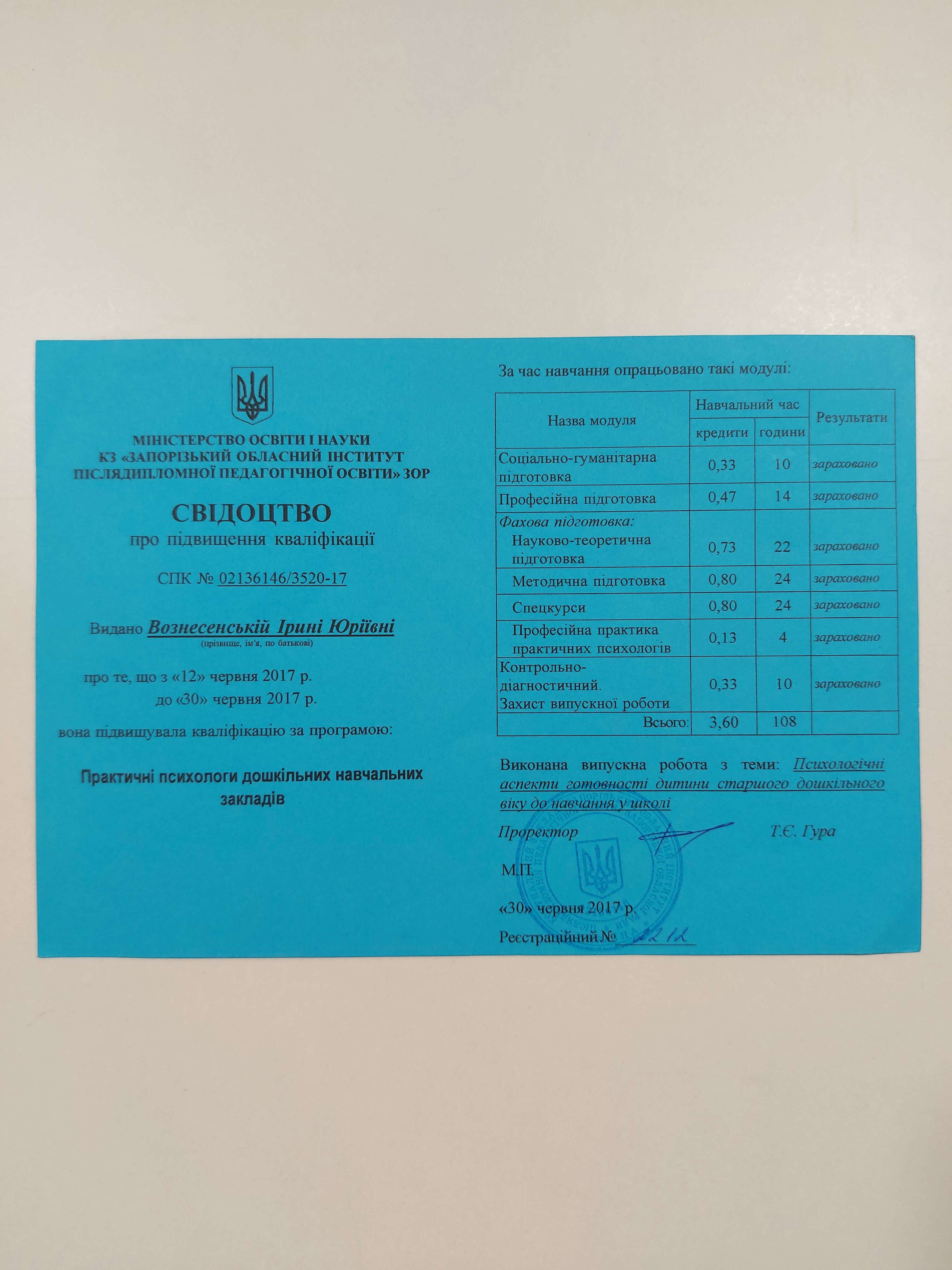 Сертификат 1 Ирина Во...