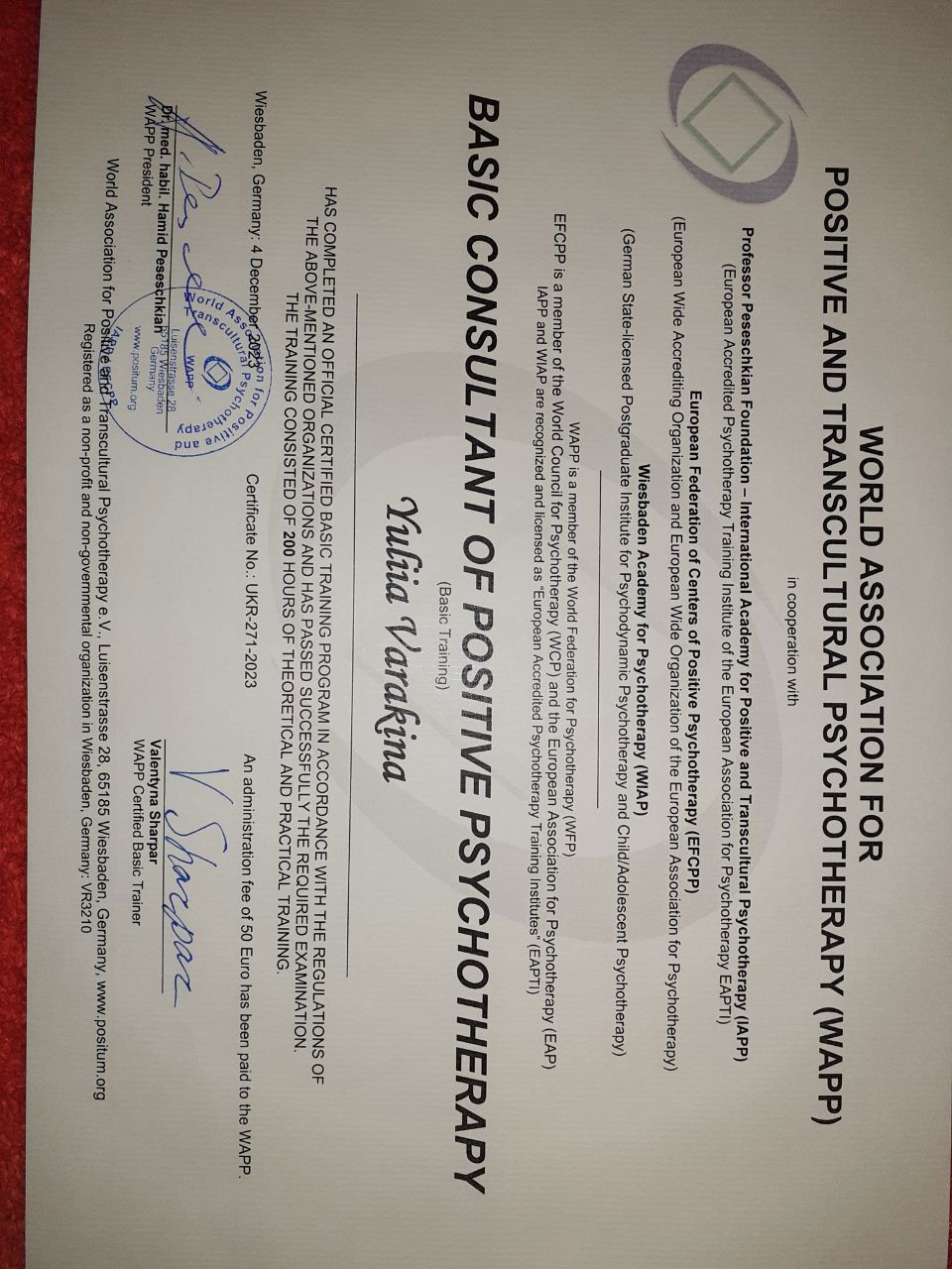 Сертификат 2 Юлія Ва...