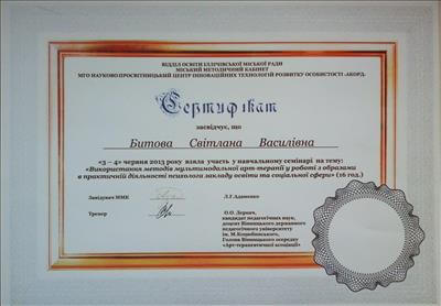 Сертификат 3 Светлана Бы...