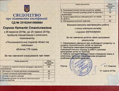 Сертифікат 3 Наталія Со...