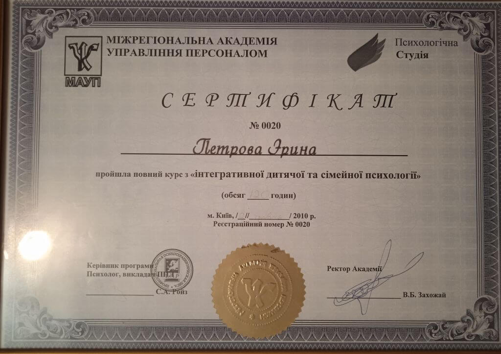 Сертифікат 2 Ірина Пе...