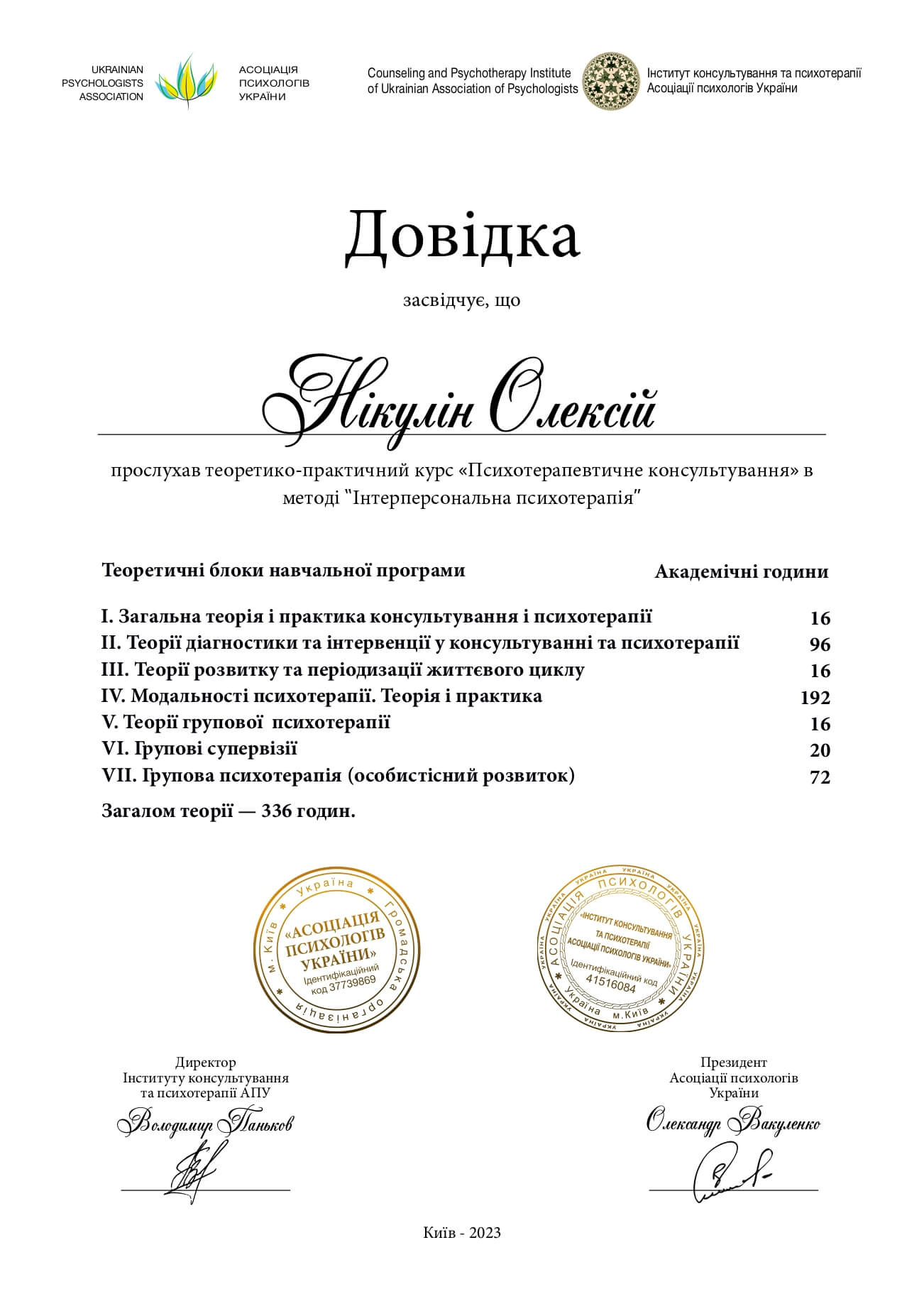 Сертифікат 2 Олексій Ні...