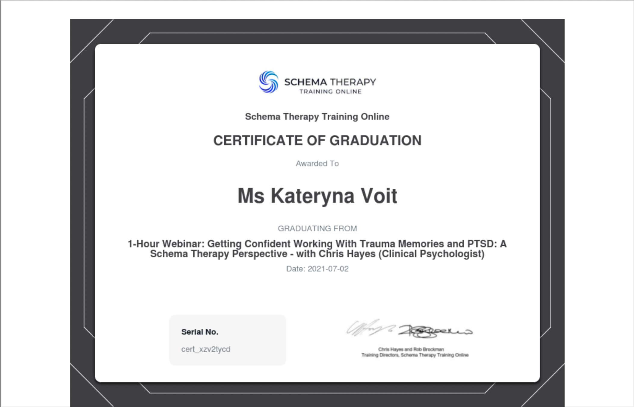 Сертифікат 2 Катерина Во...