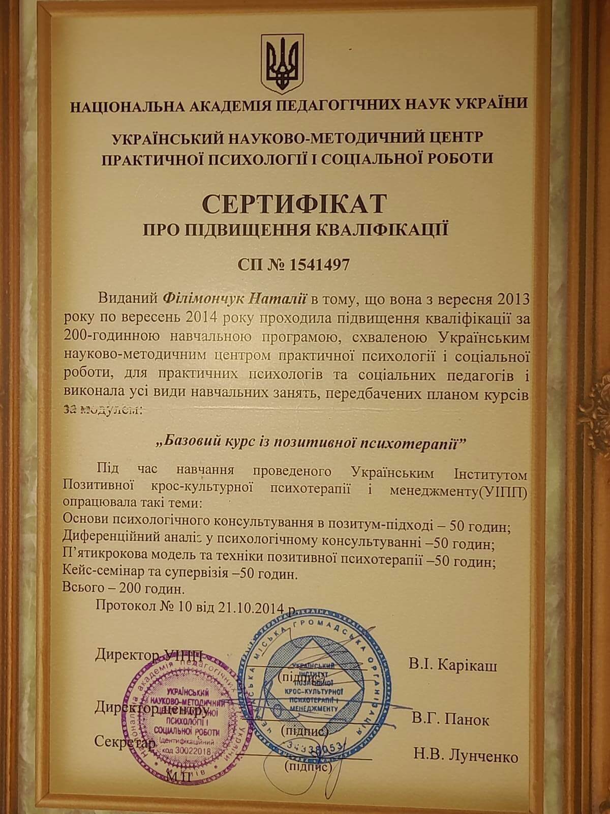Сертификат 2 Наталья Фи...