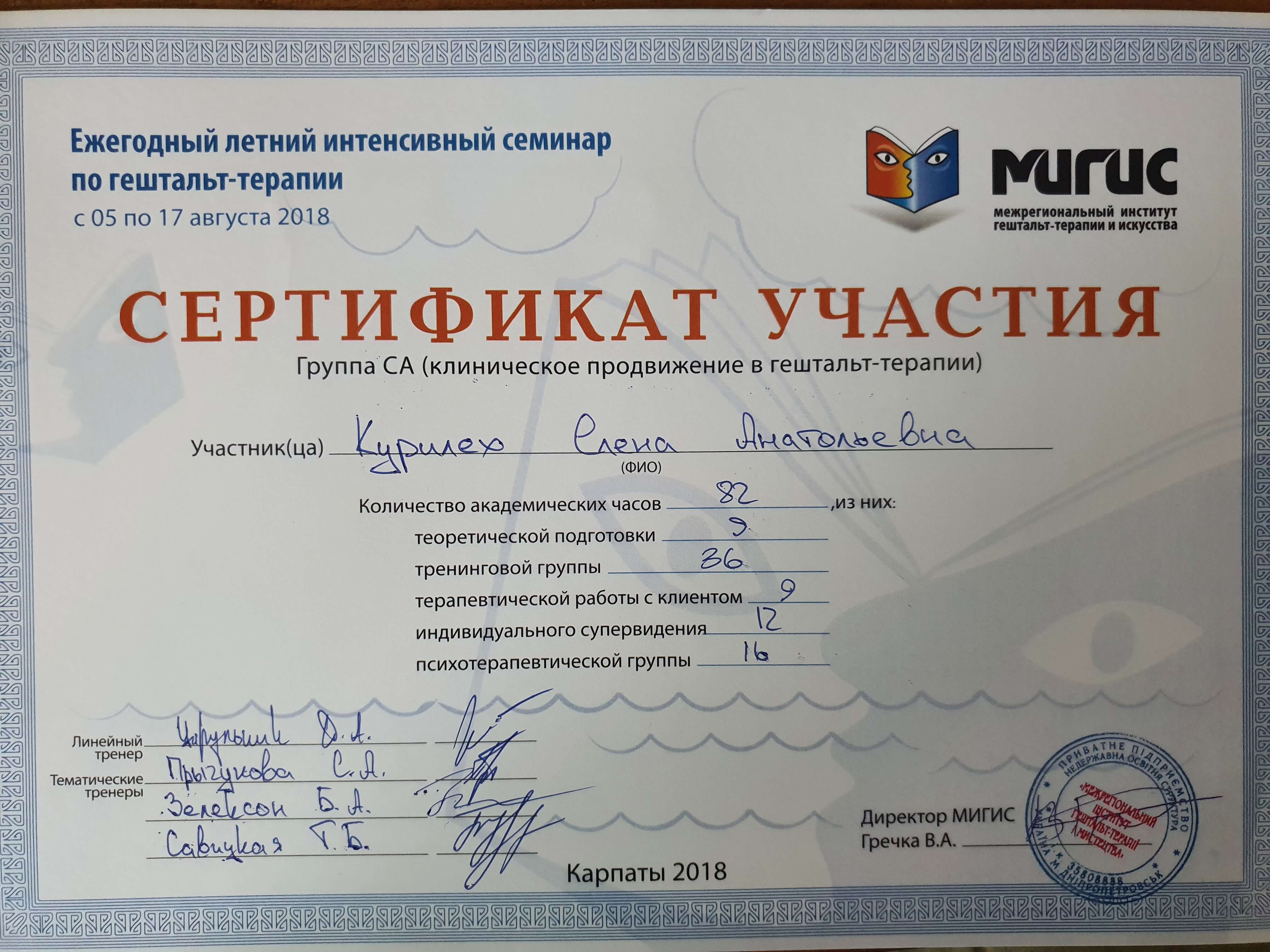 Сертификат 4 Елена Ку...