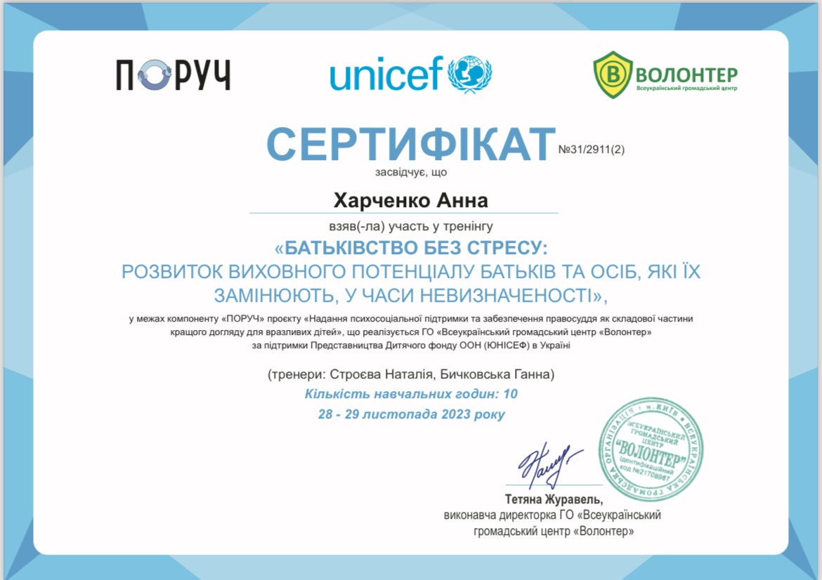 Сертификат 2 Анна Ха...