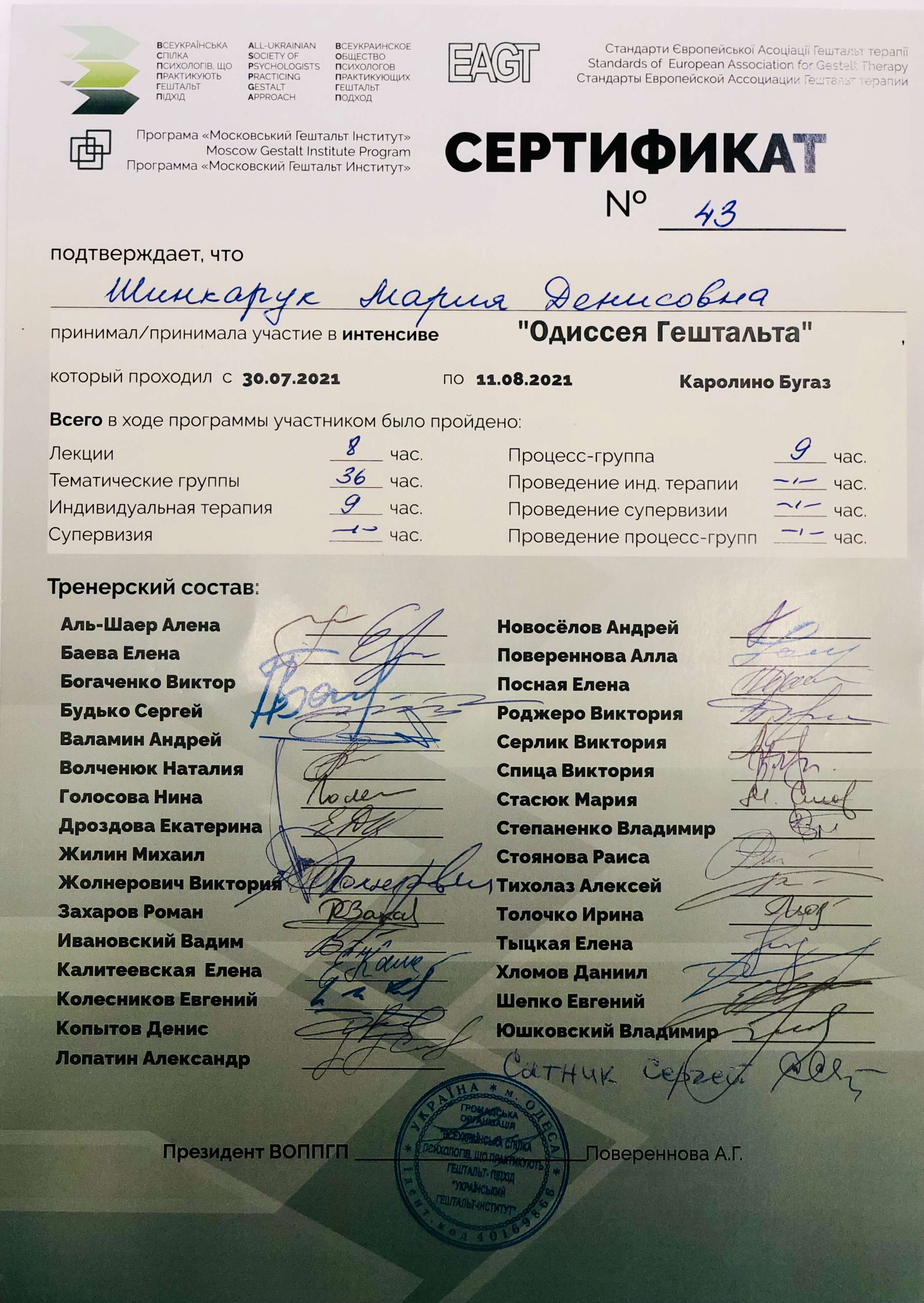 Сертификат 2 Мария Ши...