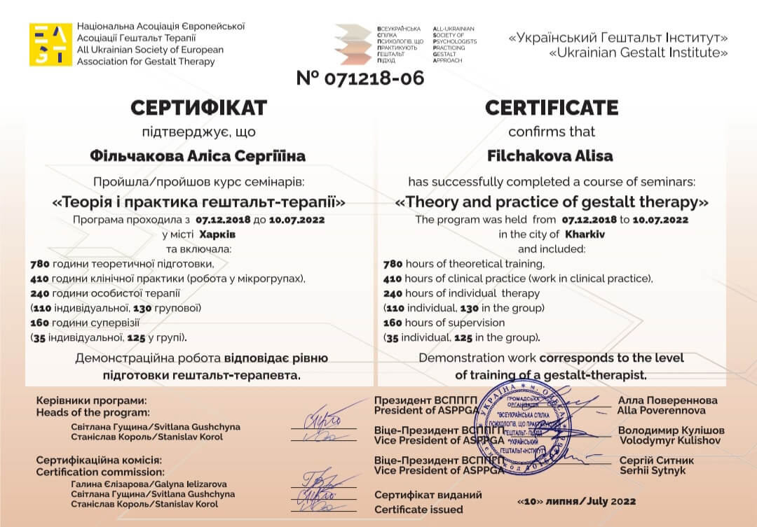 Сертифікат 2 Аліса Фі...