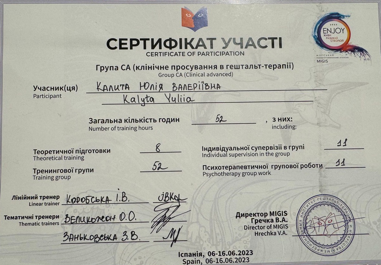 Сертифікат 3 Юлія Ка...