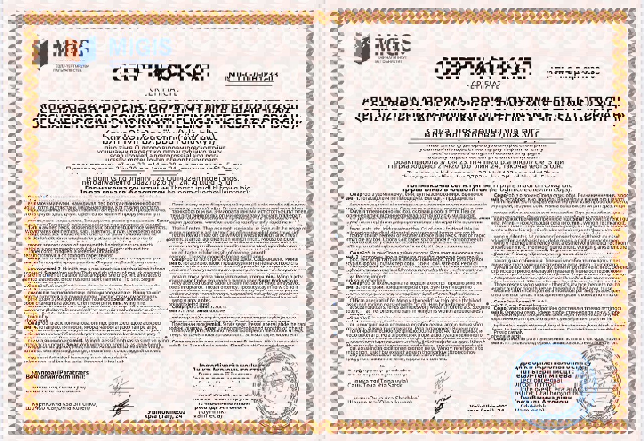 Сертифікат 1 Юлія Ка...