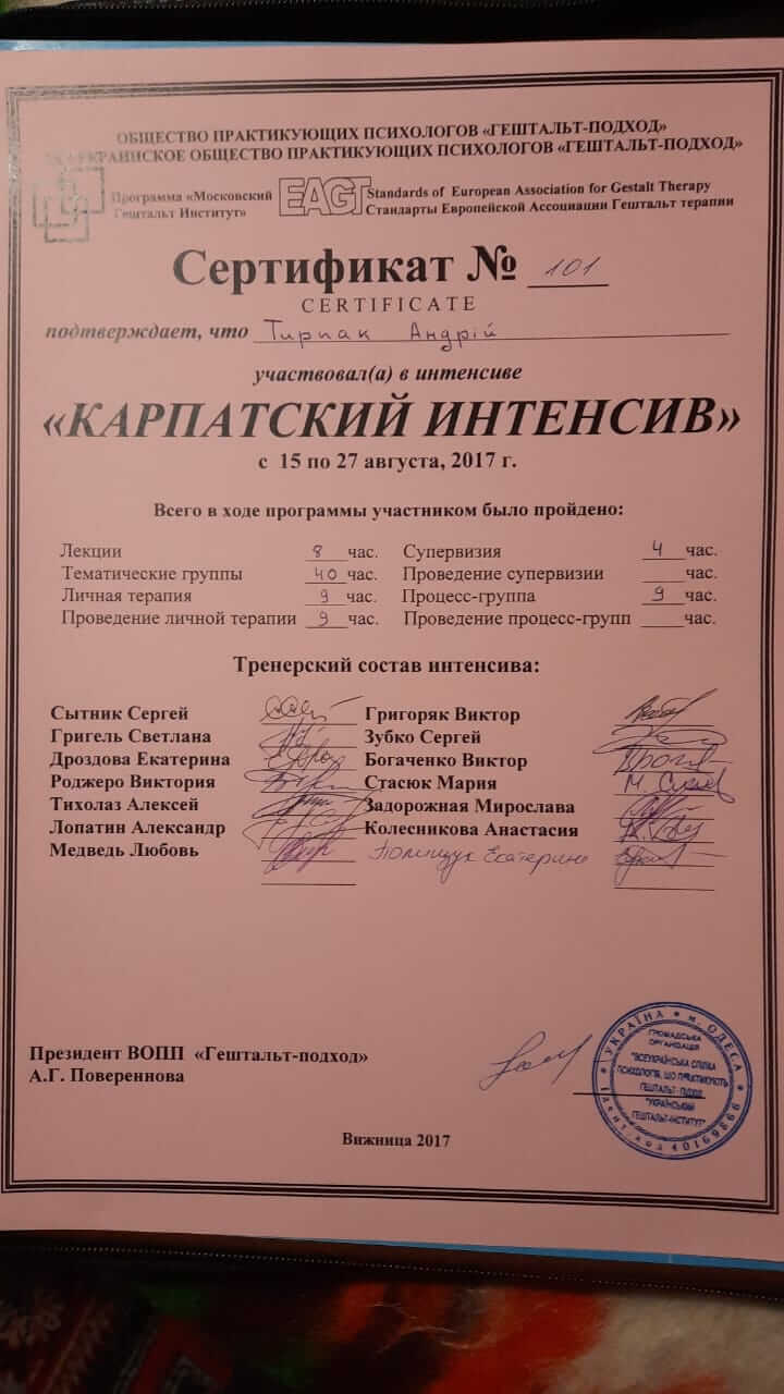 Сертифікат 4 Андрій Ти...