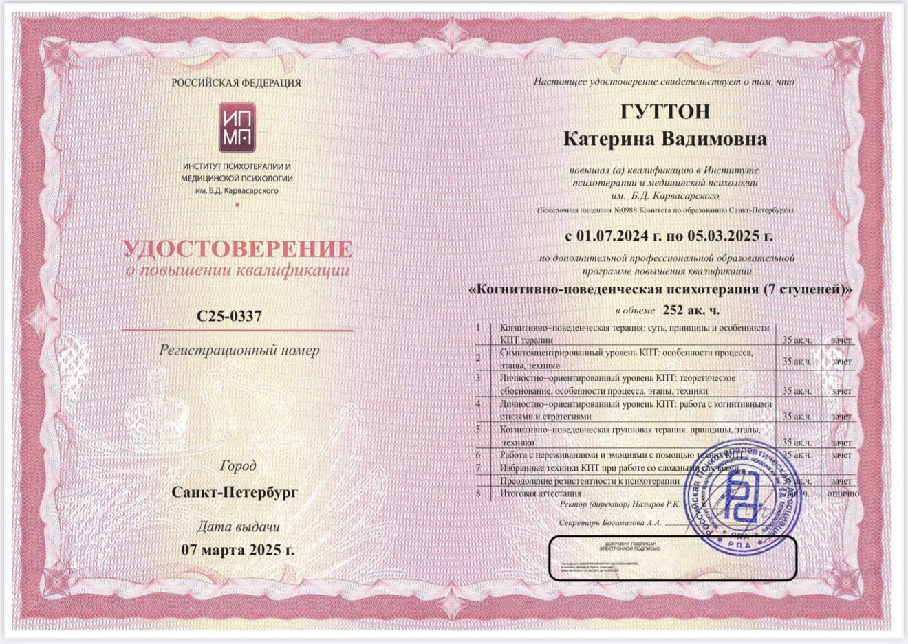 Сертифікат 2 Катерина Гу...