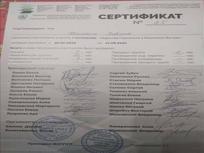 Сертифікат 2 Лариса Ты...