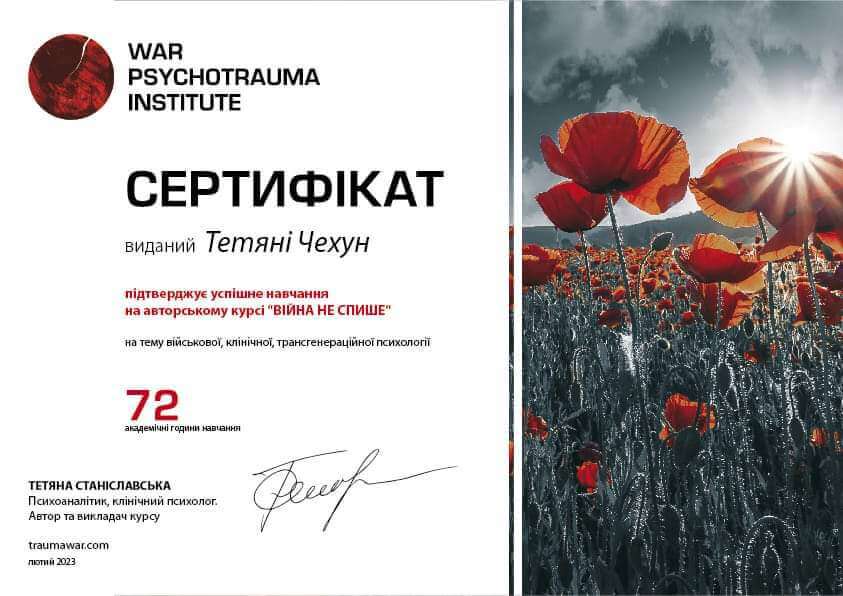 Сертификат 3 Татьяна Че...