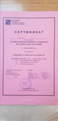 Сертифікат 3 Ганна Кл...