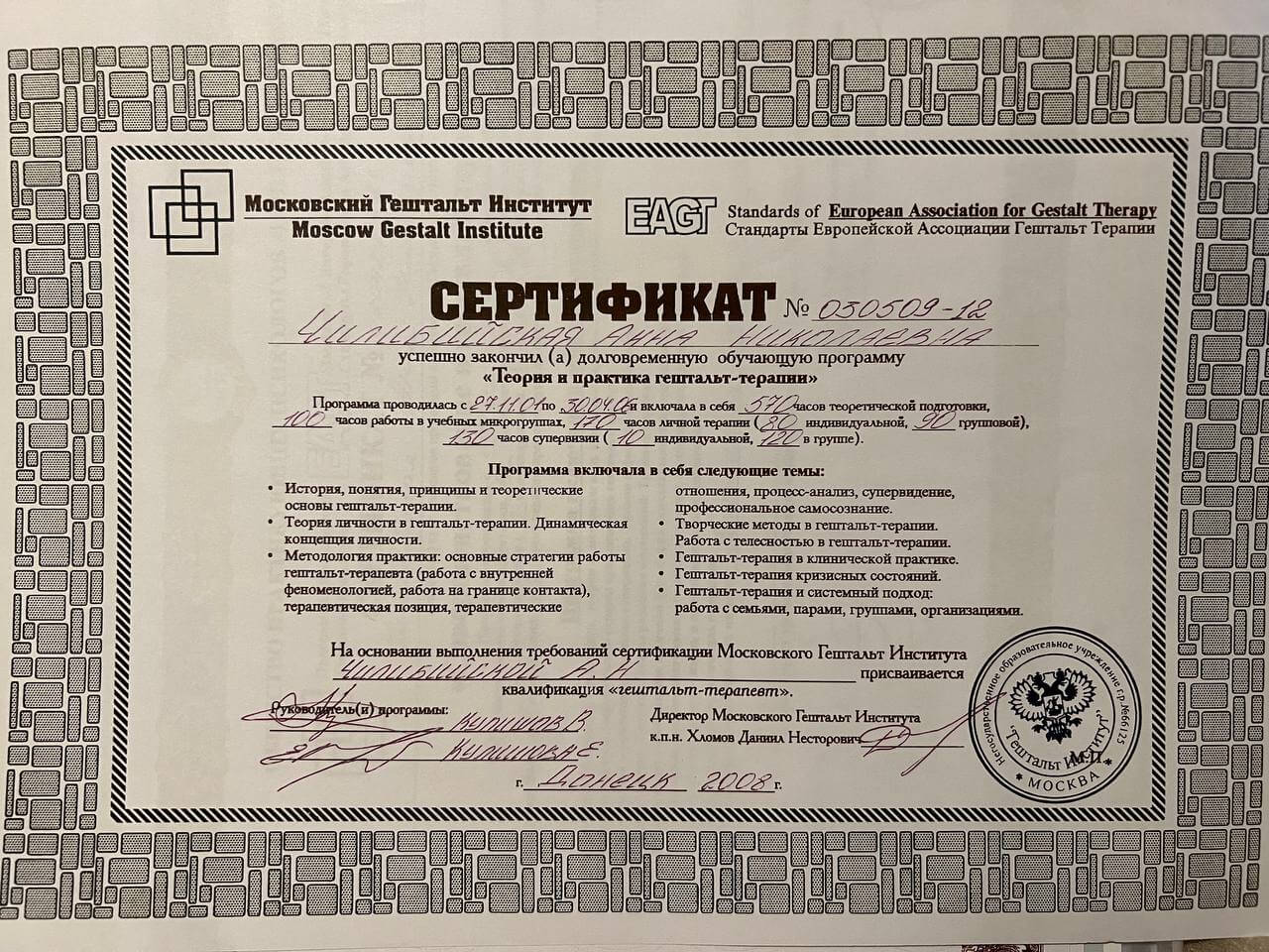 Сертификат 2 Анна Чи...