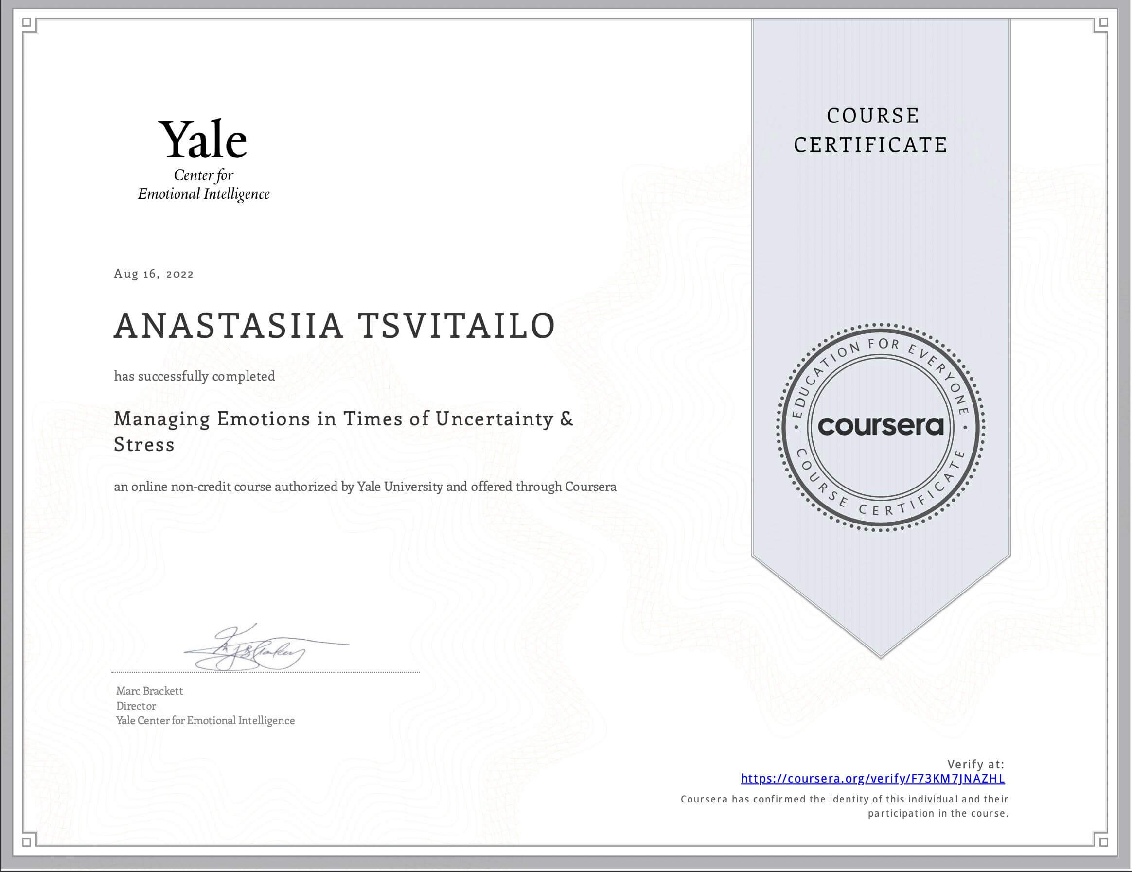 Сертифікат 2 Анастасія Цв...