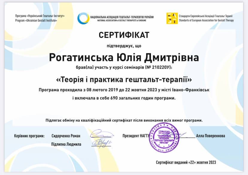 Сертификат 2 Юлия Ро...