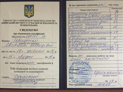 Сертификат 2 Светлана  Те...