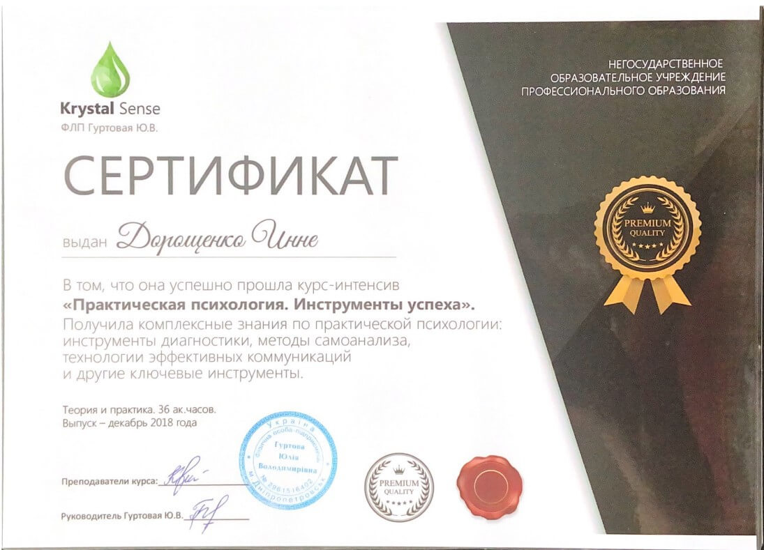 Сертификат 2 Инна До...