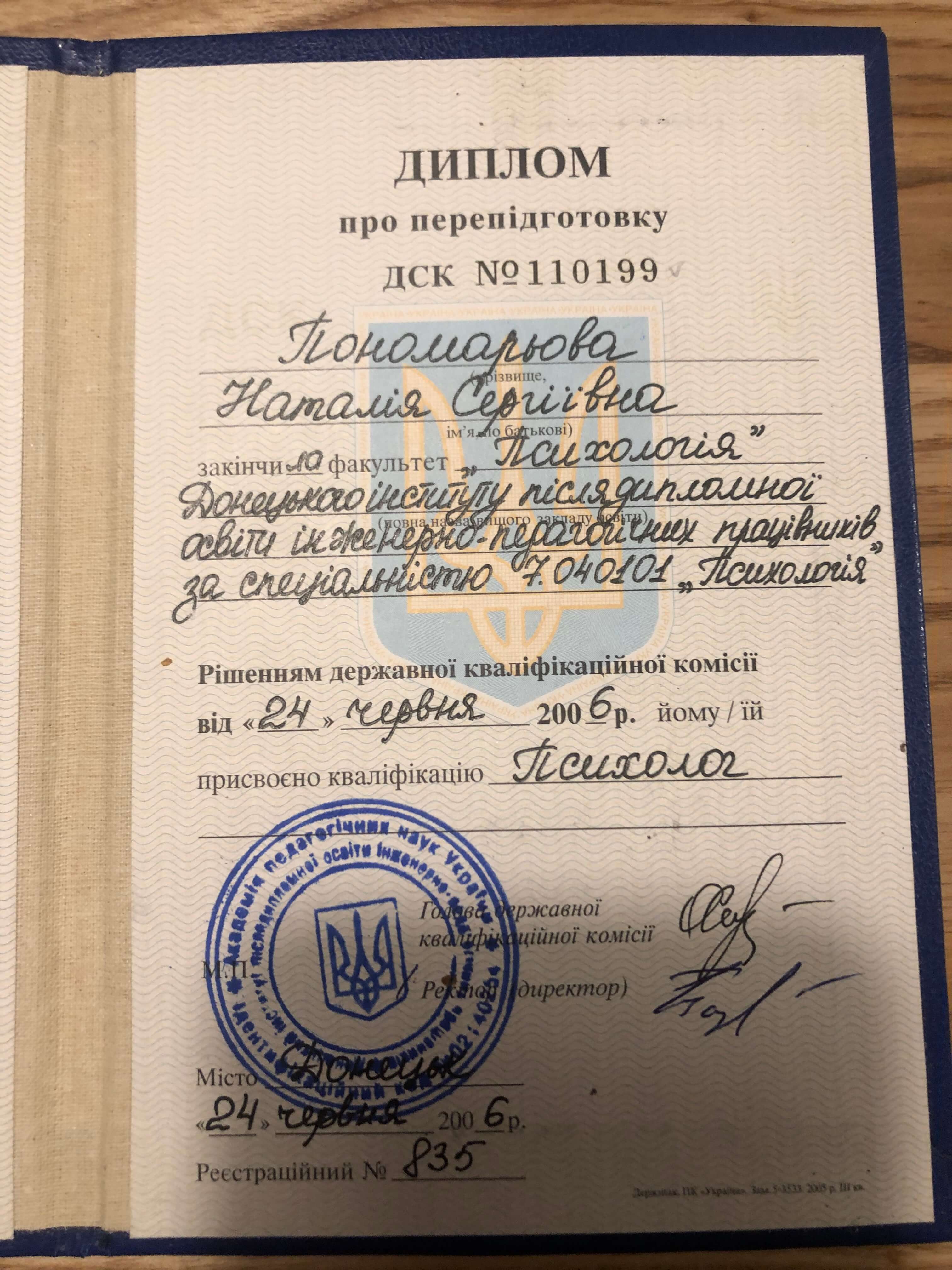 Сертифікат 4 Наталія По...