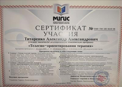 Сертификат 1 Александр Ти...
