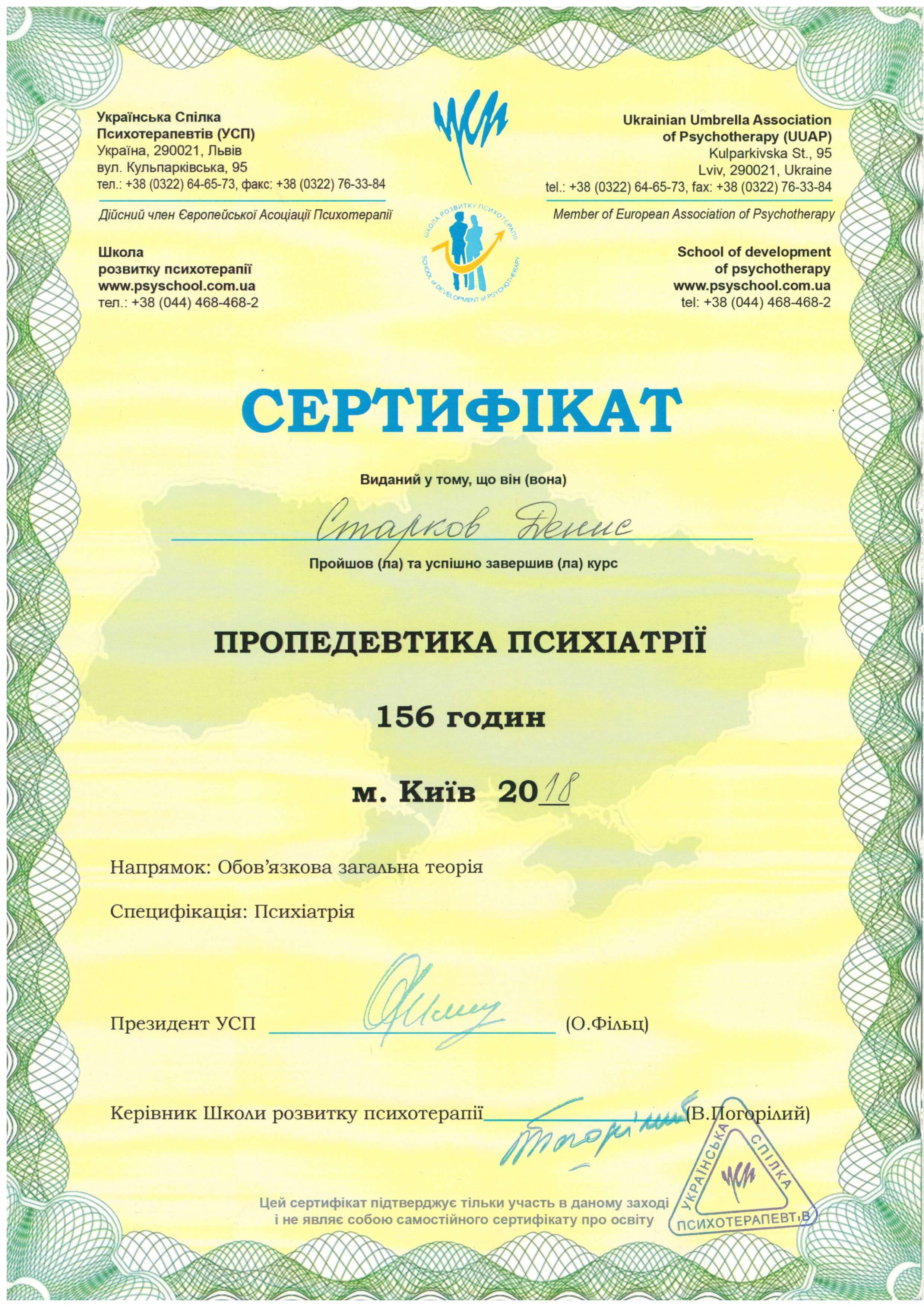 Сертификат 3 Денис  Ст...