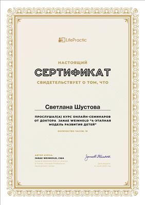 Сертифікат 3 Світлана Шу...