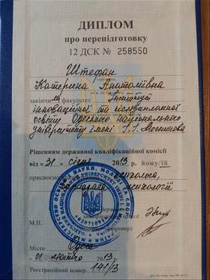 Сертифікат 1 Катерина Шт...