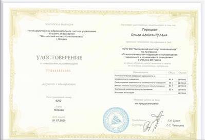 Сертификат 3 Ольга Го...