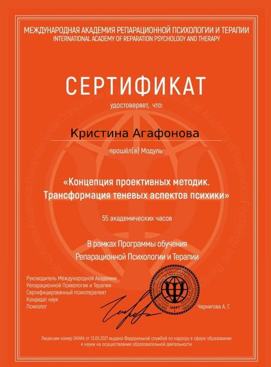 Сертификат 4 Кристина  Аг...