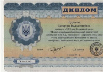 Сертифікат 4 Катерина Бу...