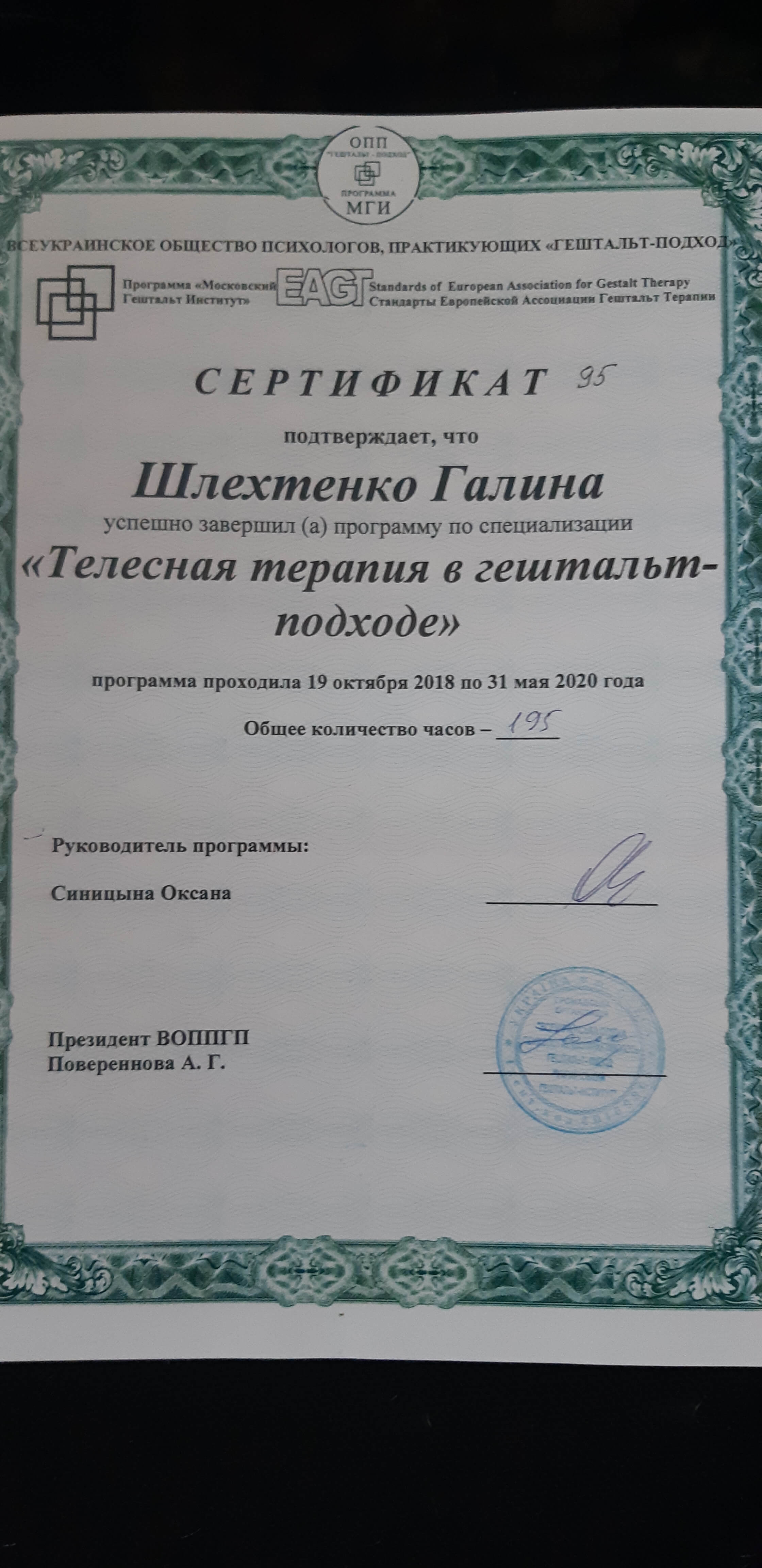 Сертифікат 2 Галя Ив...