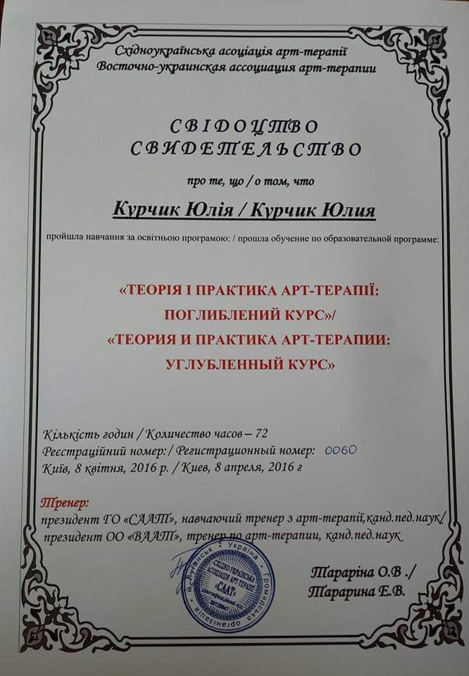 Сертифікат 4 Юлія Ку...