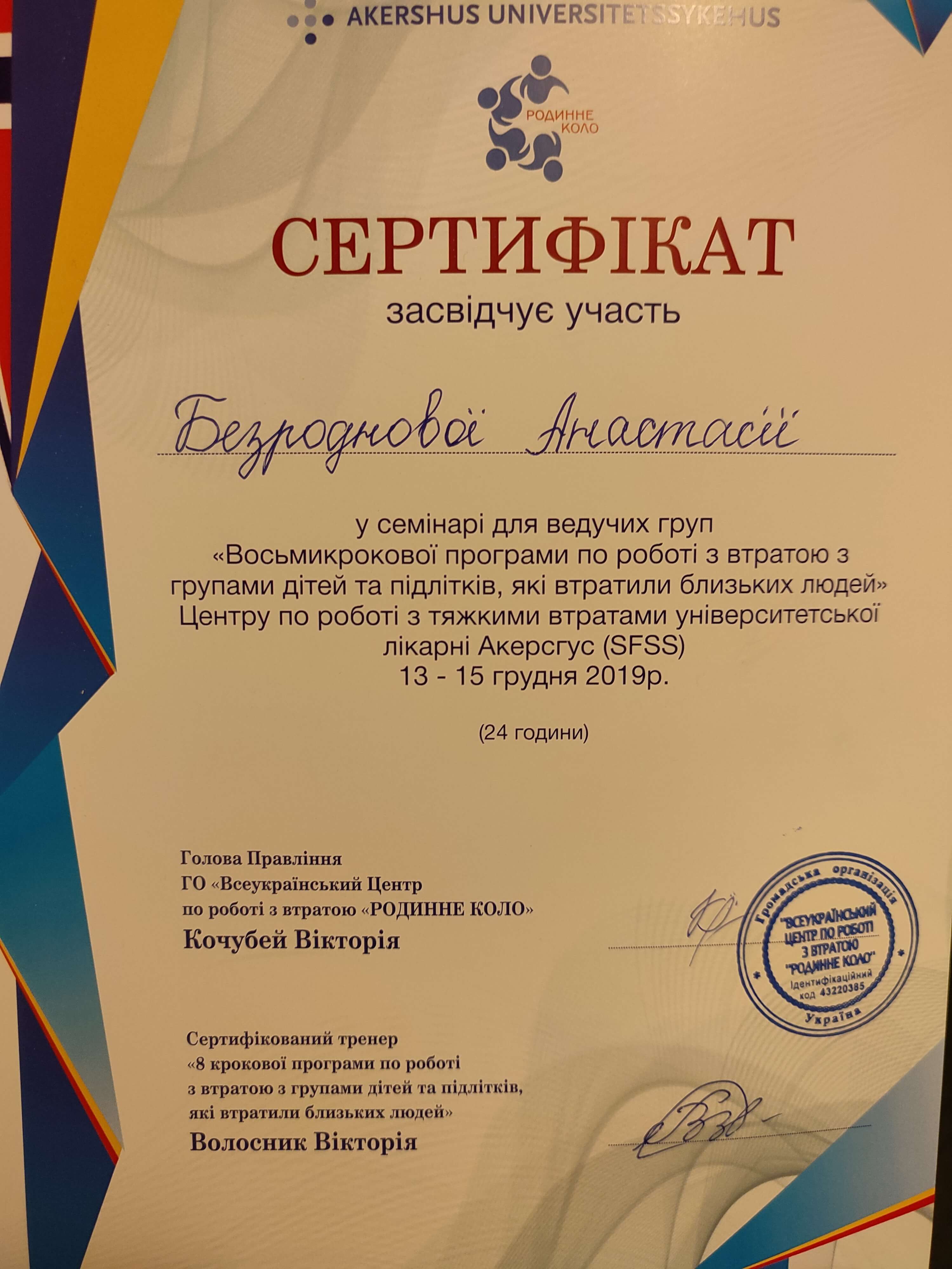 Сертификат 2 Анастасия Бе...